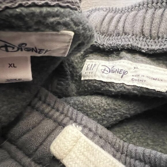 GAP Kids Disney Dark Gray Mickey Mouse Hooded Sweatshirt and Pants - Picture 2 of 3